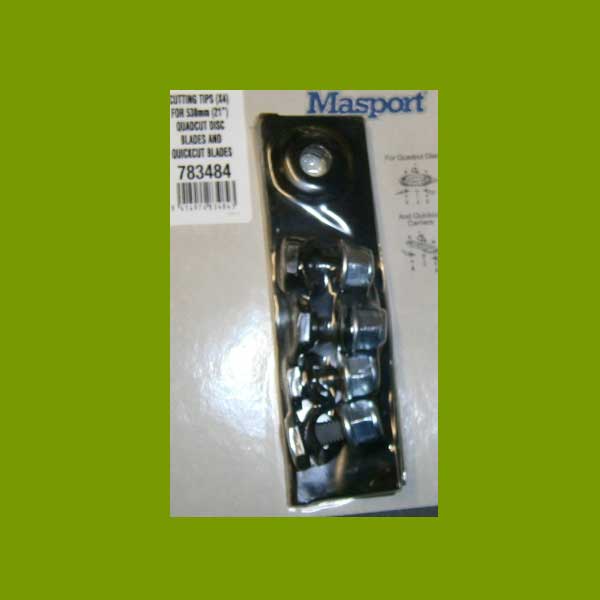 (image for) Masport Genuine 530mm (21") Blade & Bolt Set 783484